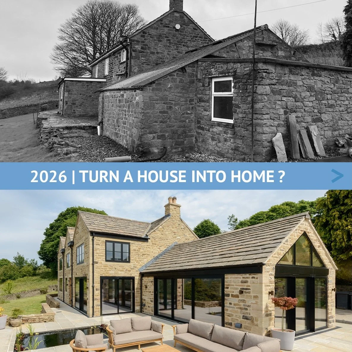 From House to Home, One Step at a Time

Scrolling Instagram can be inspiring. It can also quietly keep your house-to-home journey from ever really starting.

Every home you admire began with one decision to take the first step. We know that moment ca