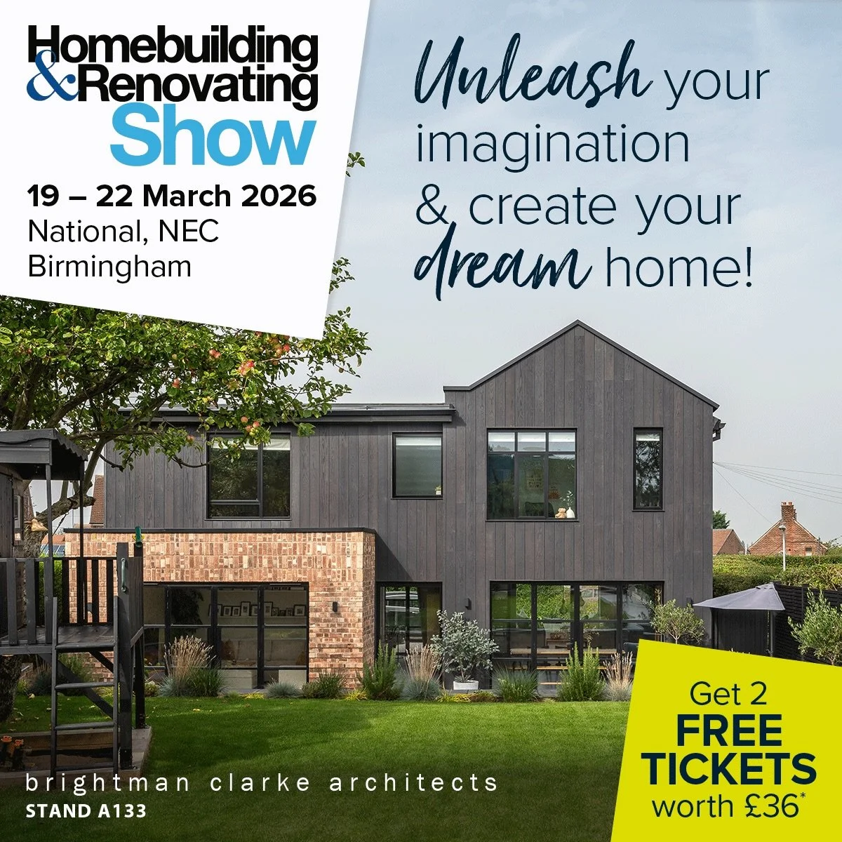 Planning a new home or a major extension?

Come and meet us at the National Homebuilding &amp; Renovating Show this month.

We&rsquo;re exhibiting across the four days and would be delighted to talk through your ideas, answer questions, or offer some
