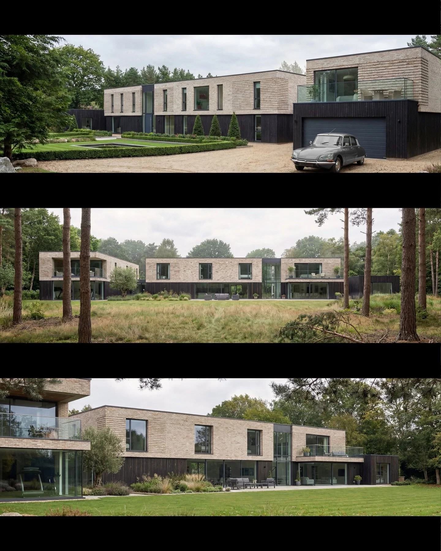 A commissioned new-build home defined by strong horizontal forms, restrained materials and carefully proportioned openings &mdash; designed to sit confidently within its South Yorkshire landscape.

Developed to a clear brief and defined budget.

Illu