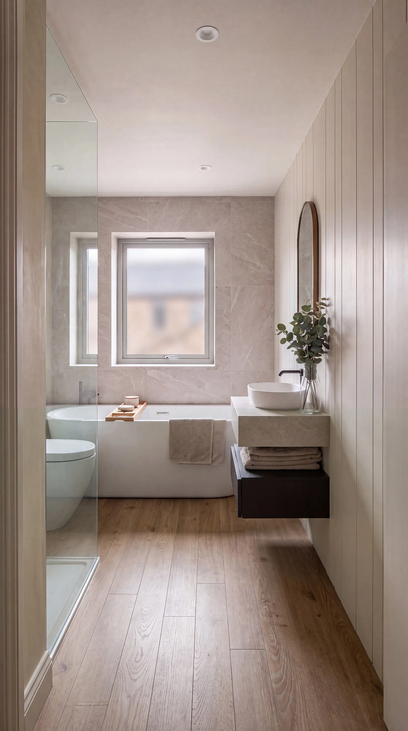 Artist's impression: latest CGI/AI of Langsett View - bathroom