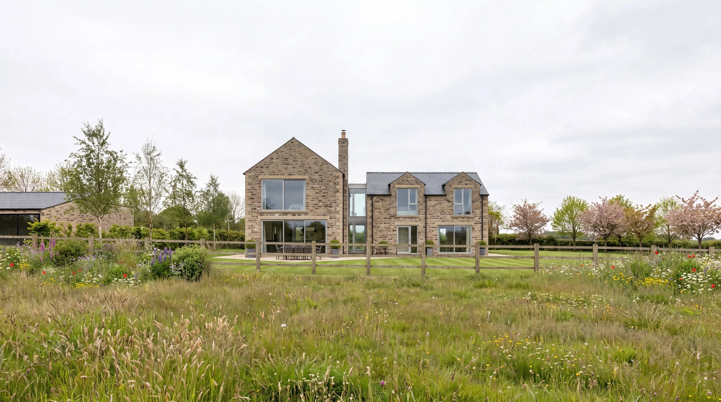 Artist's impression: latest CGI/AI of Langsett View - field view