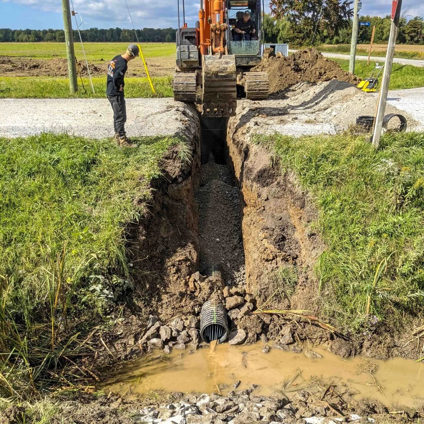 Blake Shelton says it best:

&quot;Yea, and what they call work, digging in the dirt
Gotta get it in the ground 'fore the rain come down&quot; 

GIve us a call while things AREN'T that busy to make sure jobs like this get done before things GET busy.