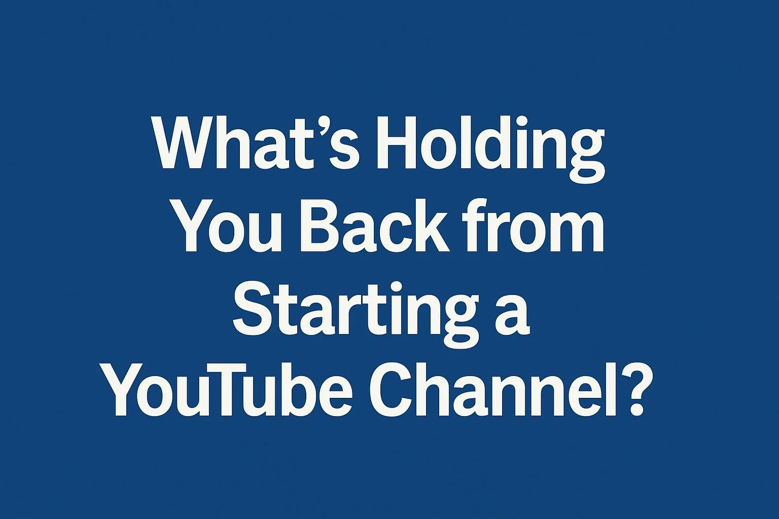 How to start a You Tube Channel Today! with Jason Gardner