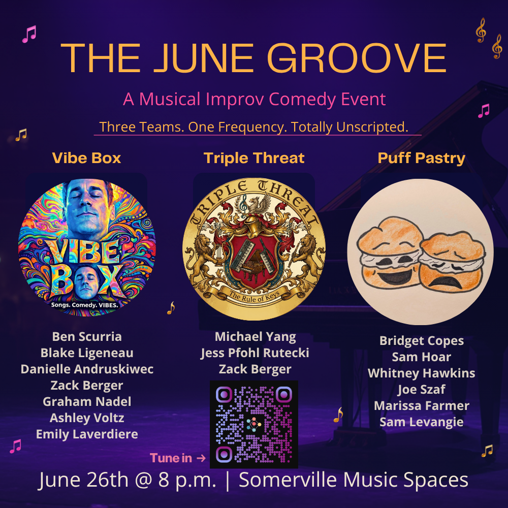 The June Groove: A Musical Improv Comedy Event