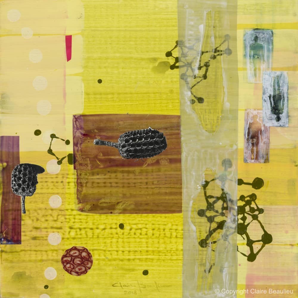  
 Collection I 
 Acrylic on wood, 60 x 60cm | 2018
 