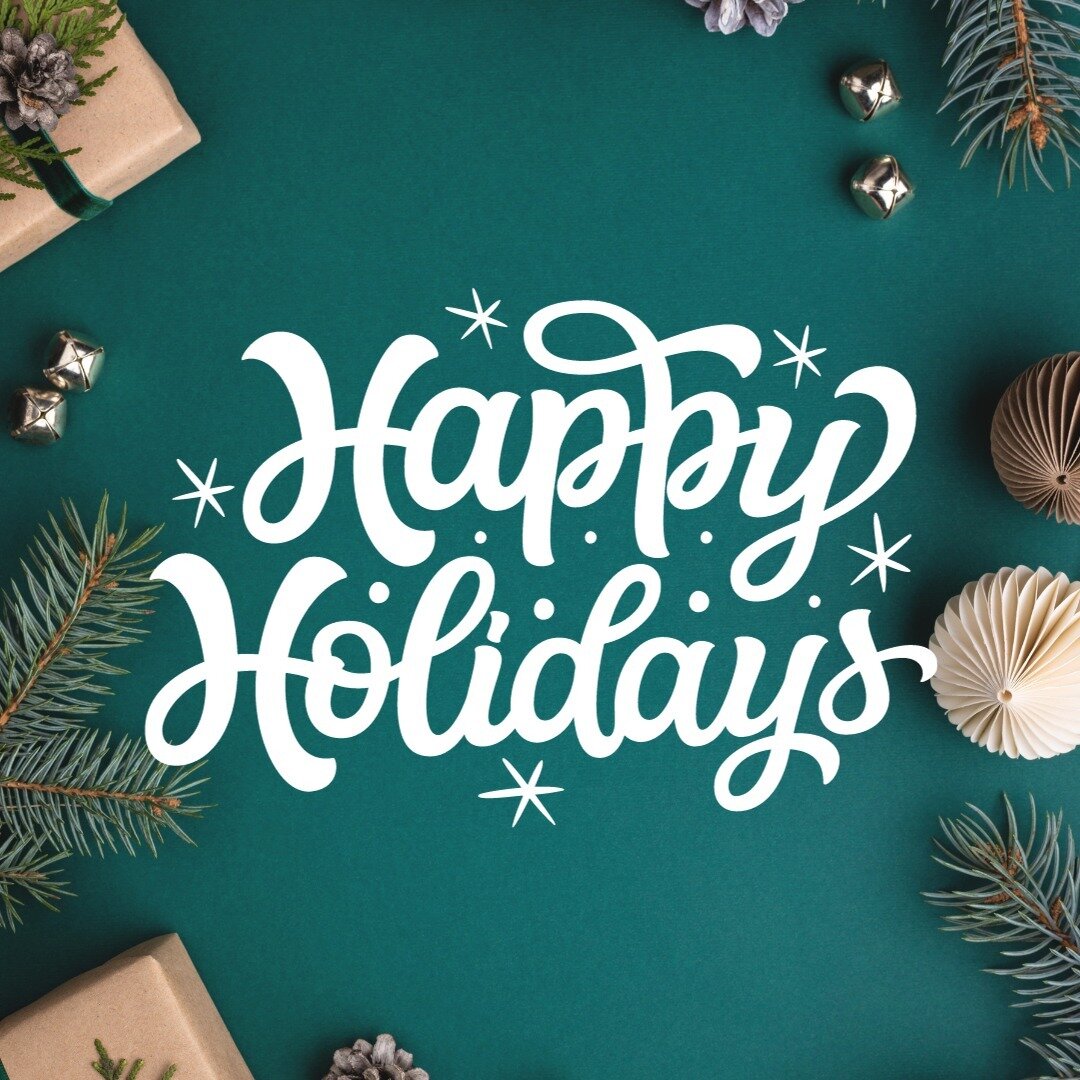 Our offices will be closed from December 25th, 2023 - January 2nd, 2024 so that our staff can rest and recharge in preparation for the new year. We will resume normal operations on Wednesday, January 3, 2024. 

Have a safe and happy holiday season!

