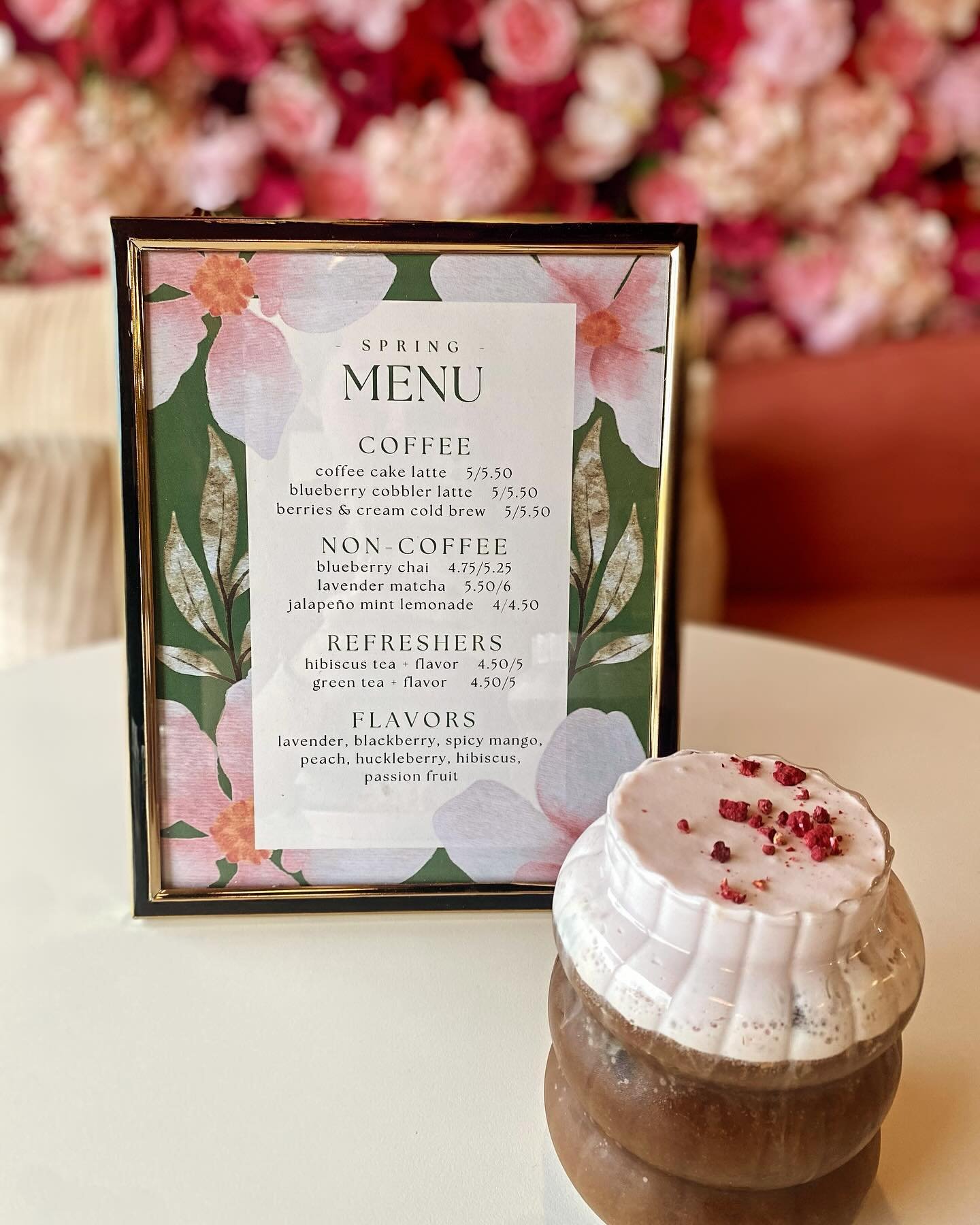🌸 May coffee specials are here! 🌸