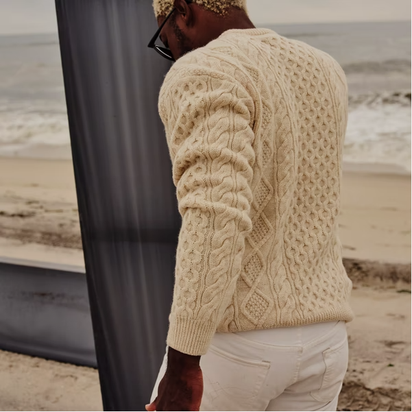 Patagonia Wool Aran Cable Crew