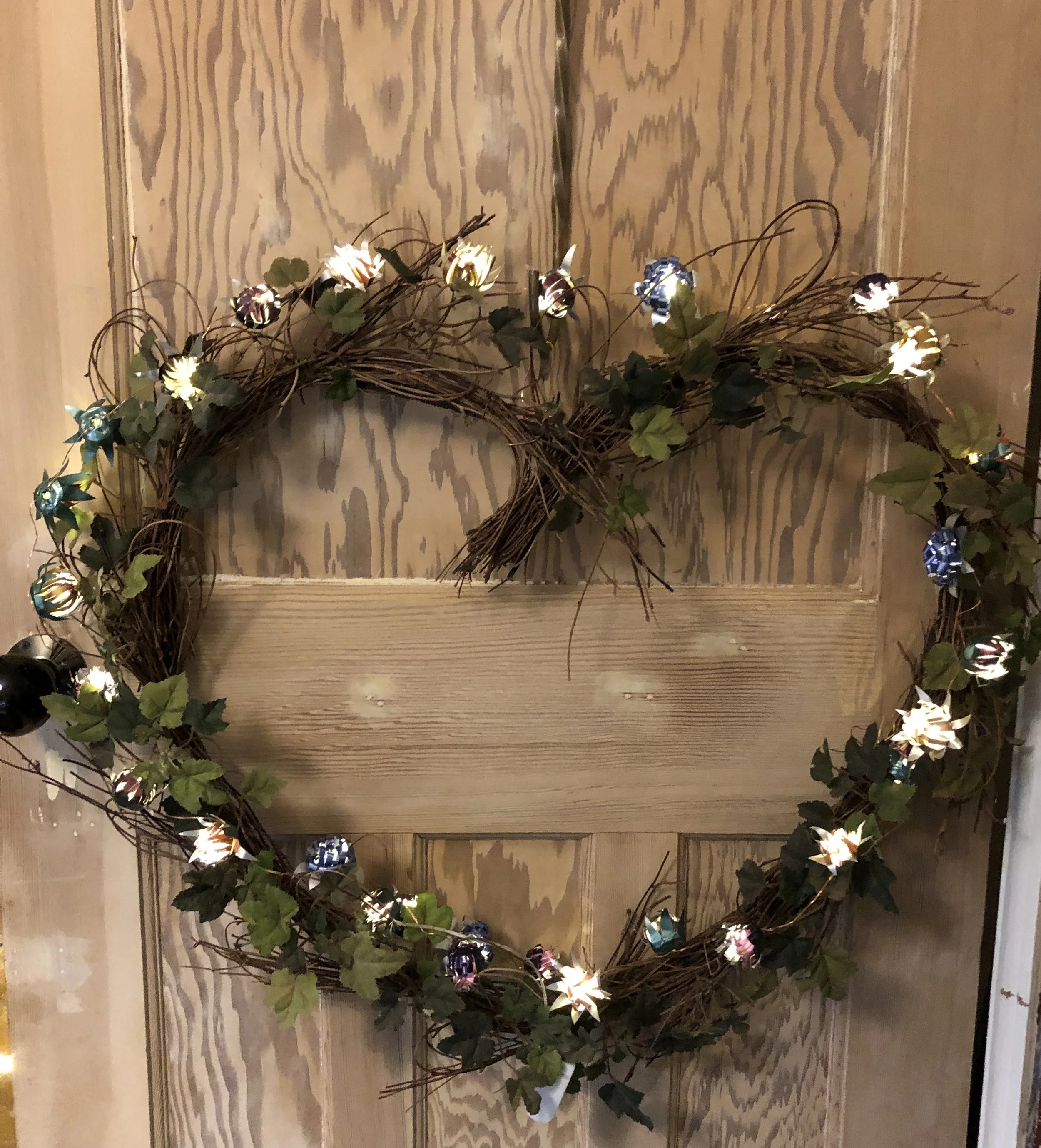 Nespresso Flowers wreath
