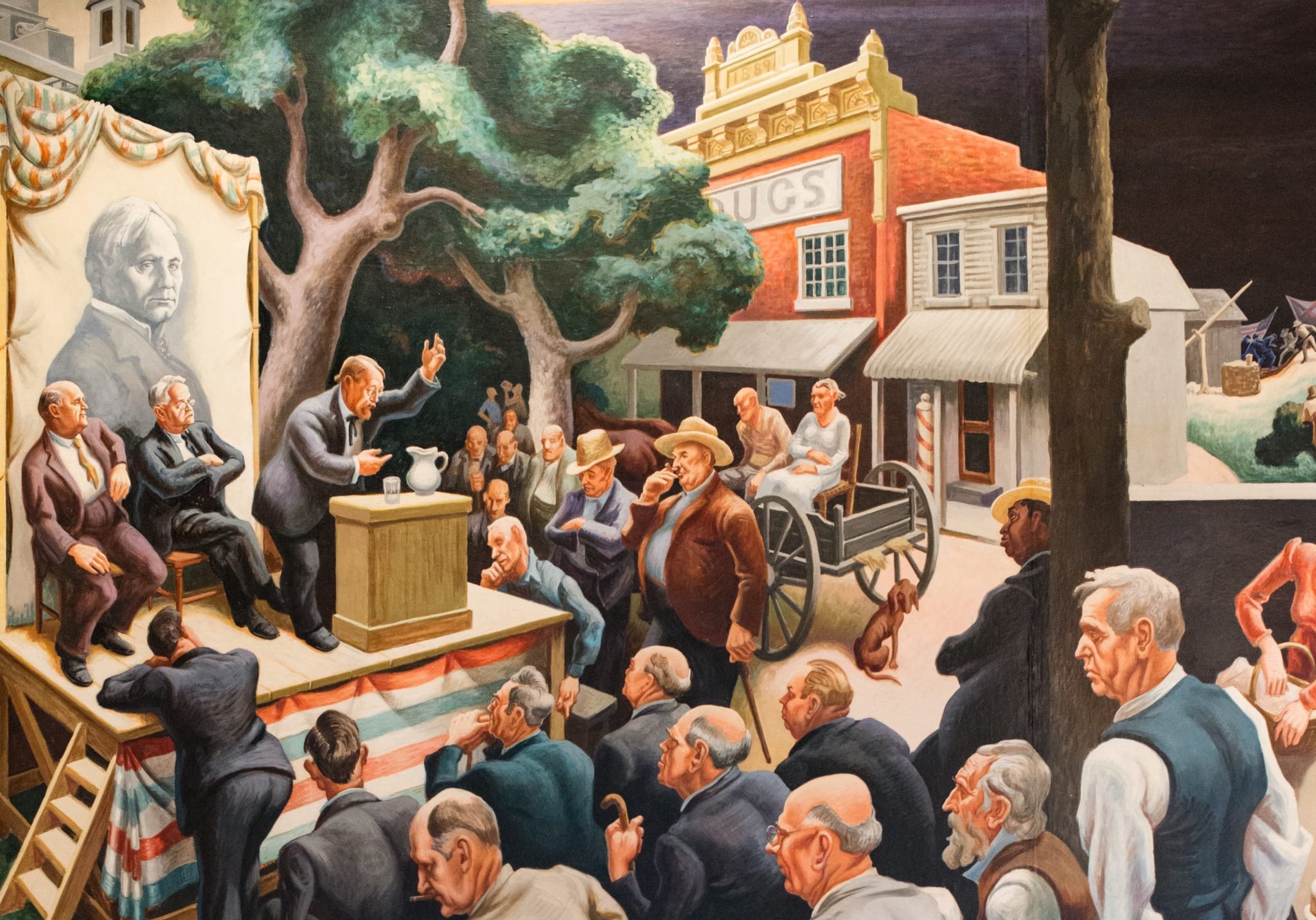 Missouri S&T professor solves Thomas Hart Benton mural mystery