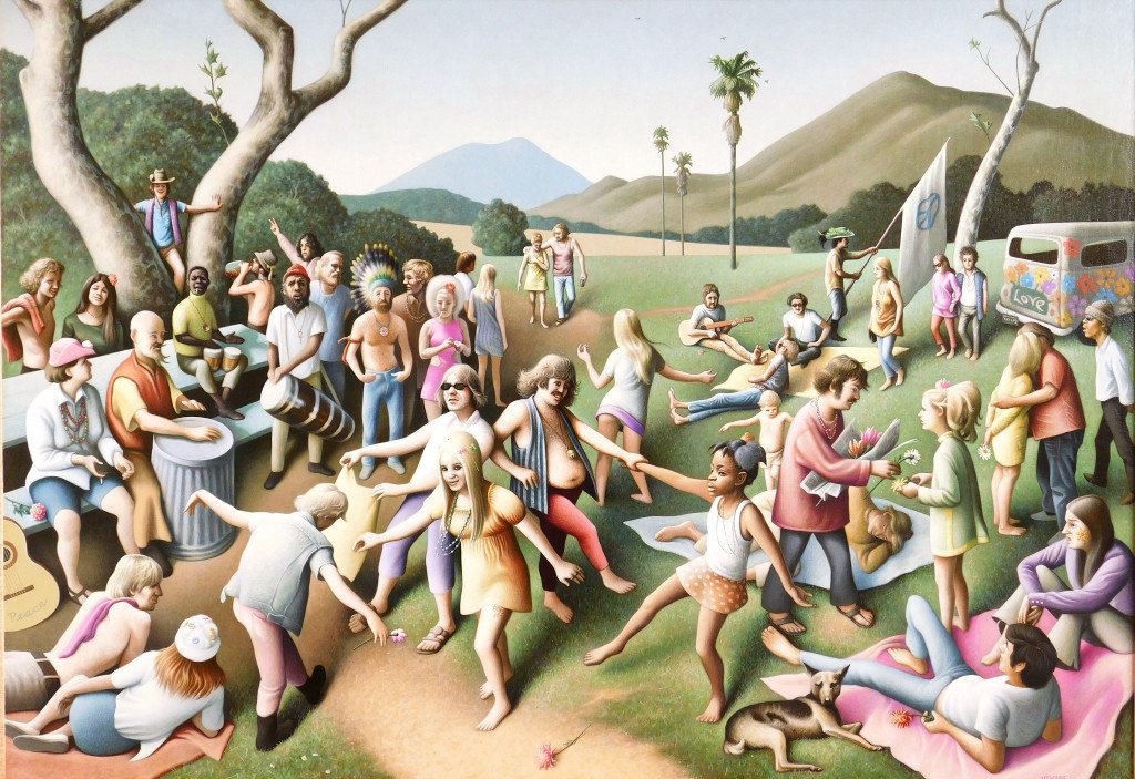 ‘The Flower Children’ By Roger Medearis Dance To The Top At Rachel Davis