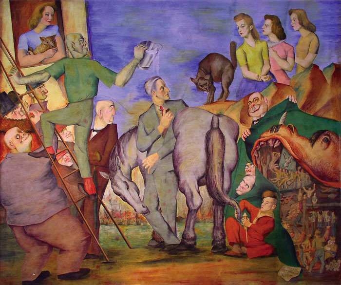Eight Decades Later, the Haag Hall Frescoes Have Many Stories to Tell