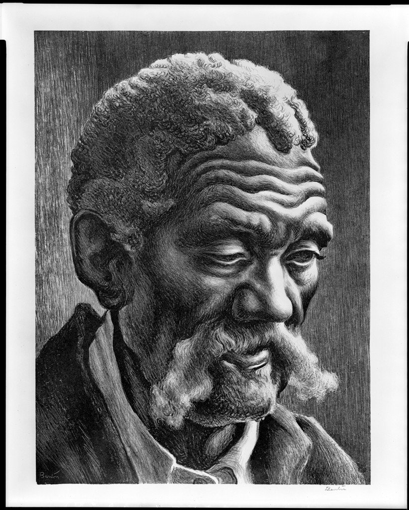 Aaron (1941) by Thomas Hart Benton (Lithograph)