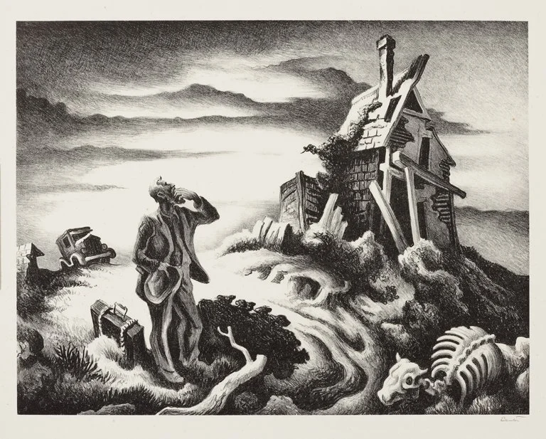 Prodigal Son (1939) by Thomas Hart Benton (Lithograph)
