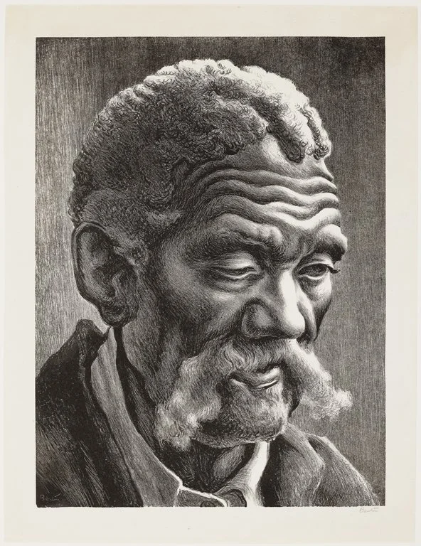 Aaron (1941) by Thomas Hart Benton (Lithograph)