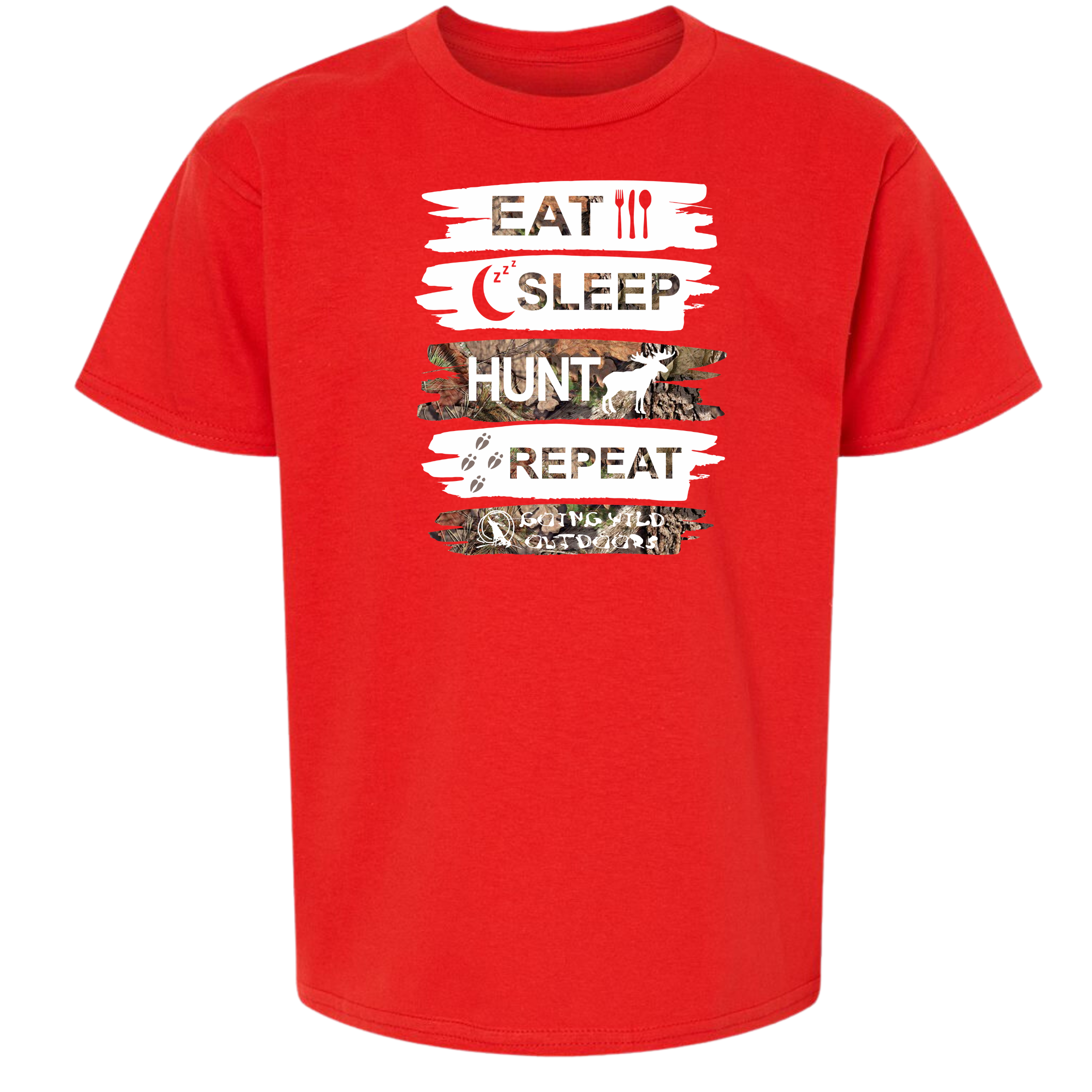 Youth Eat Sleep Hunt t 6400B Red .png