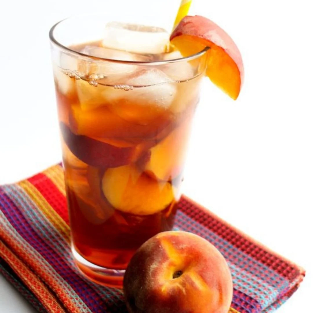 Peach Sweet Sun Tea — Olive + Hive