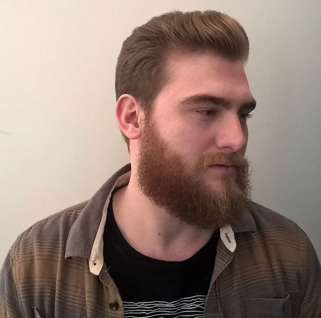 Glorious haircut and beard trim