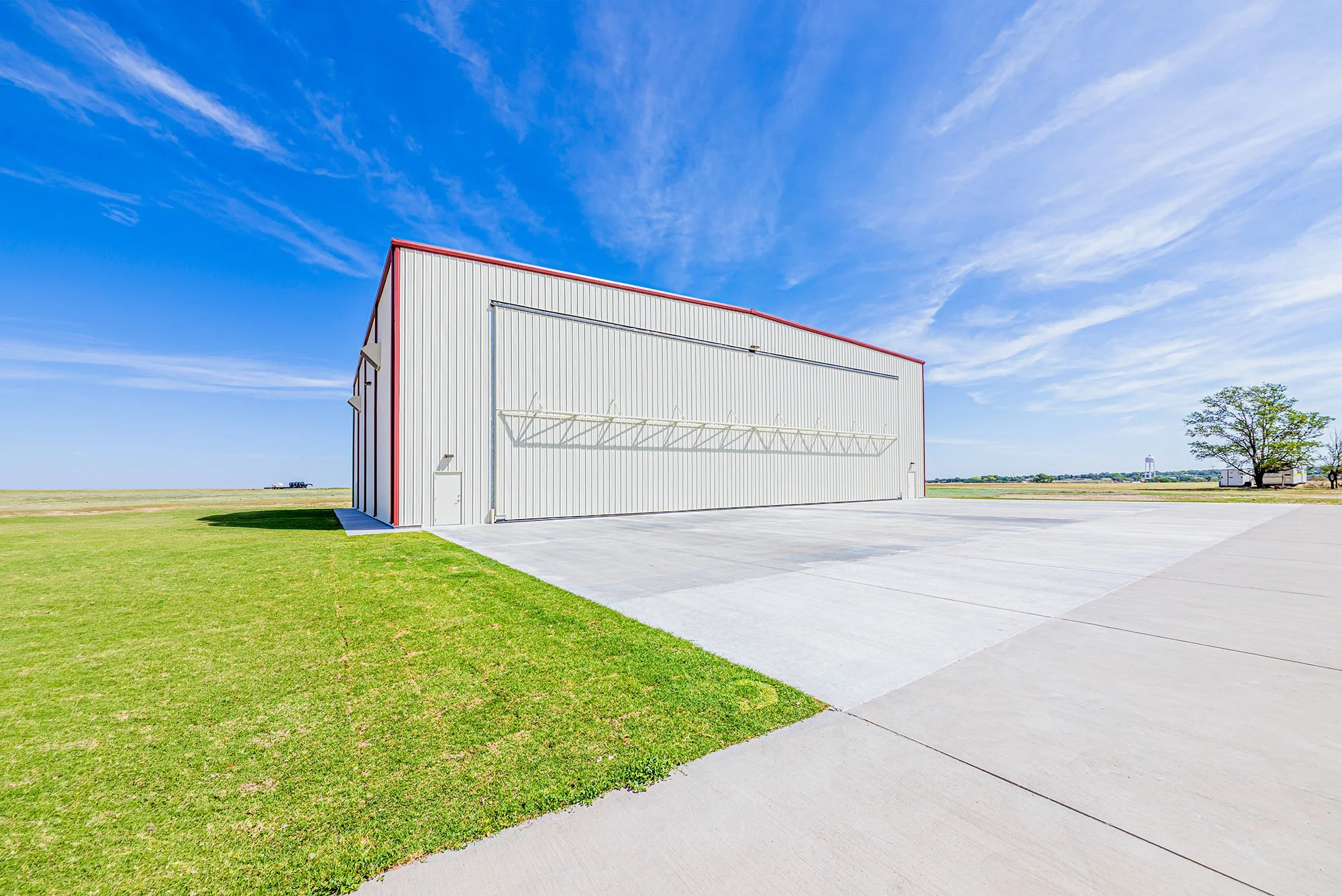 Guymon Municipal Airport Hangar construction by Firebrand Construction