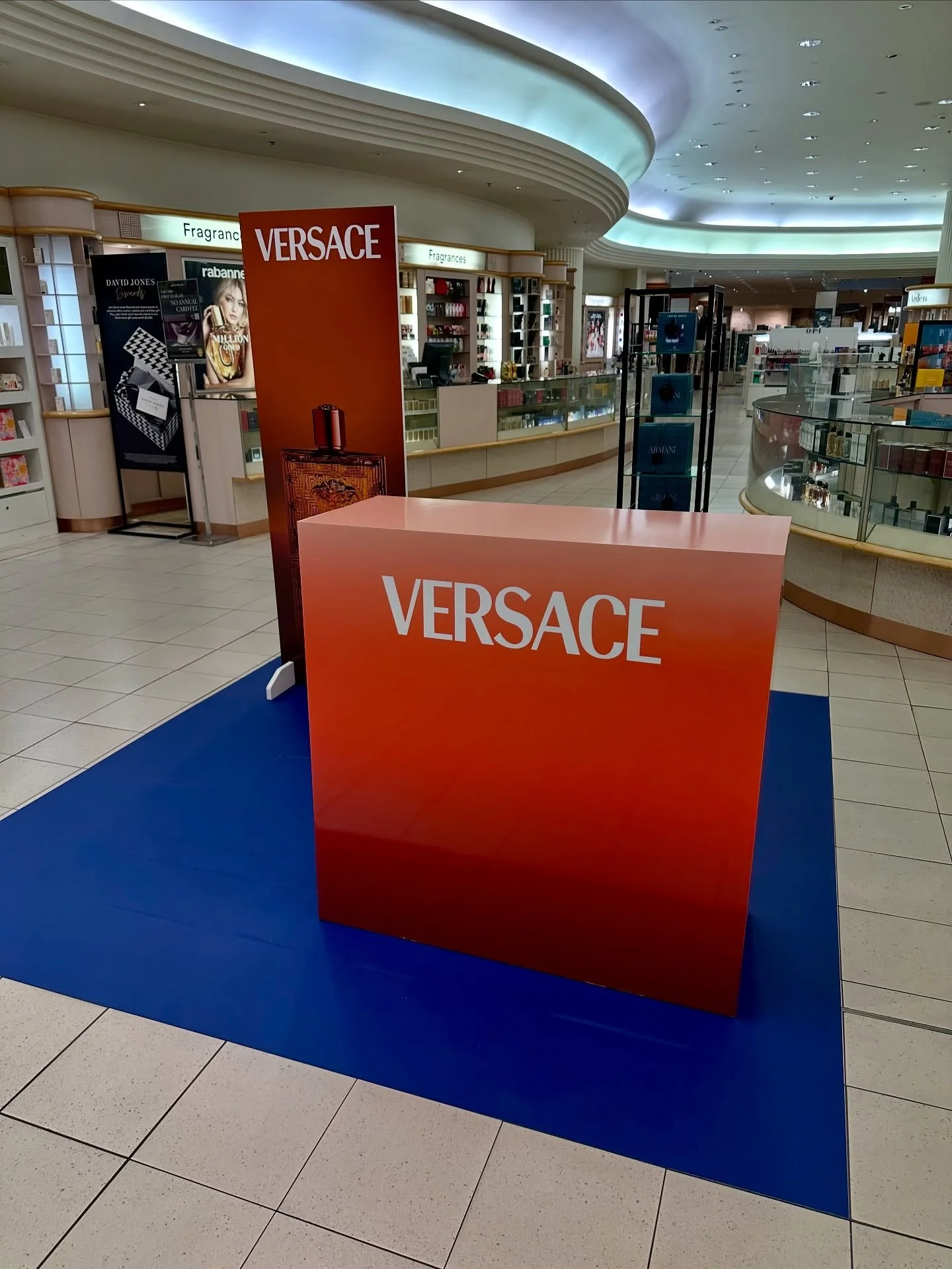 ✨ Luxury meets precision ✨
Proud to have delivered this striking install for Versace at David Jones Parramatta. Bold finishes, clean lines, and a flawless fit-out that brings the brand&rsquo;s signature style to life.

From design to installation &nd