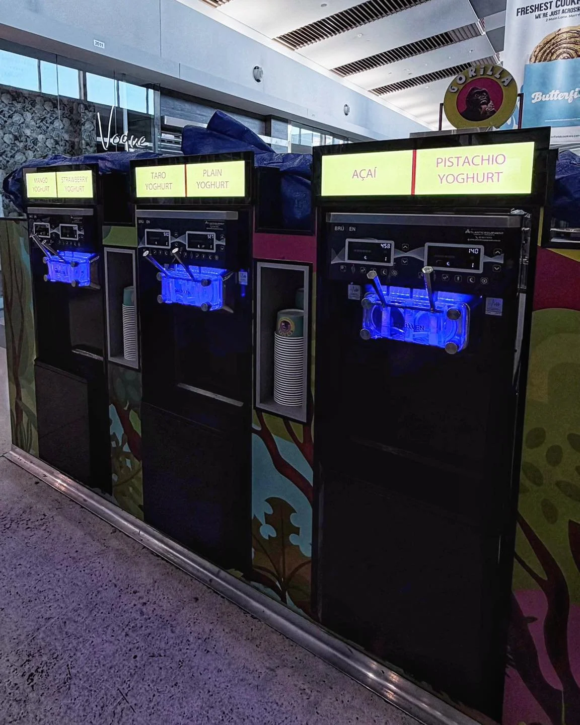 Custom slim lightboxes installed for @gorillafbmerrylands designed to clearly showcase flavours while adding a clean, modern finish to the space.

These lightboxes provide strong visibility, easy readability and a polished look that elevates the cust