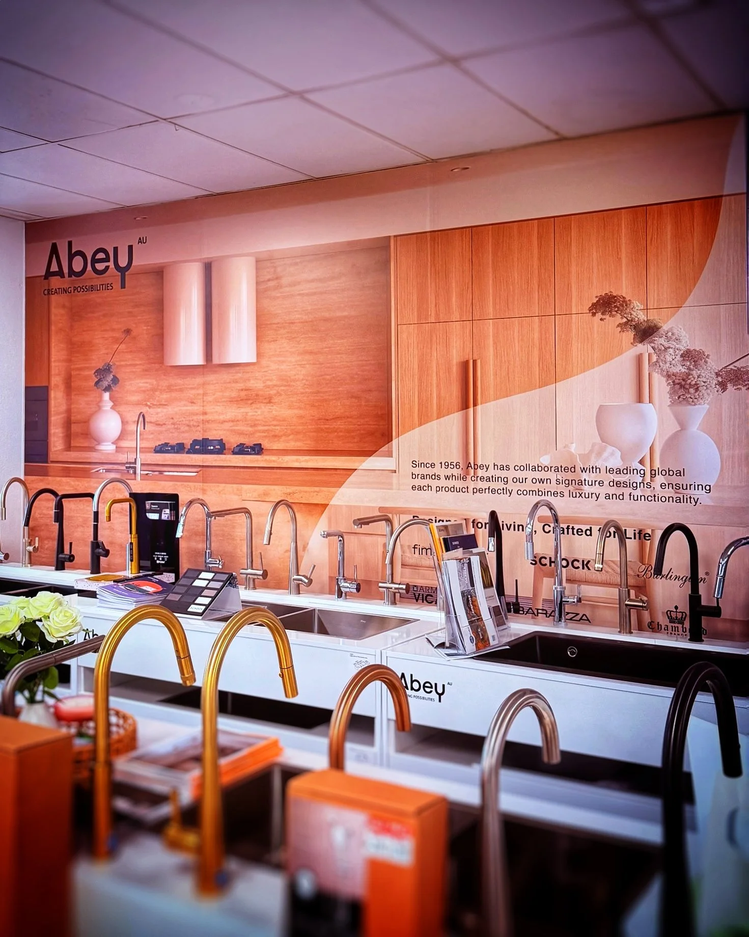 Showroom signage done right ✨

A new signage installation for Abey Australia  at Sannine Bathrooms , designed to elevate the display and create a seamless brand presence throughout the showroom.

#tvisualconcepts #interiordesign #acryliclettering #ab