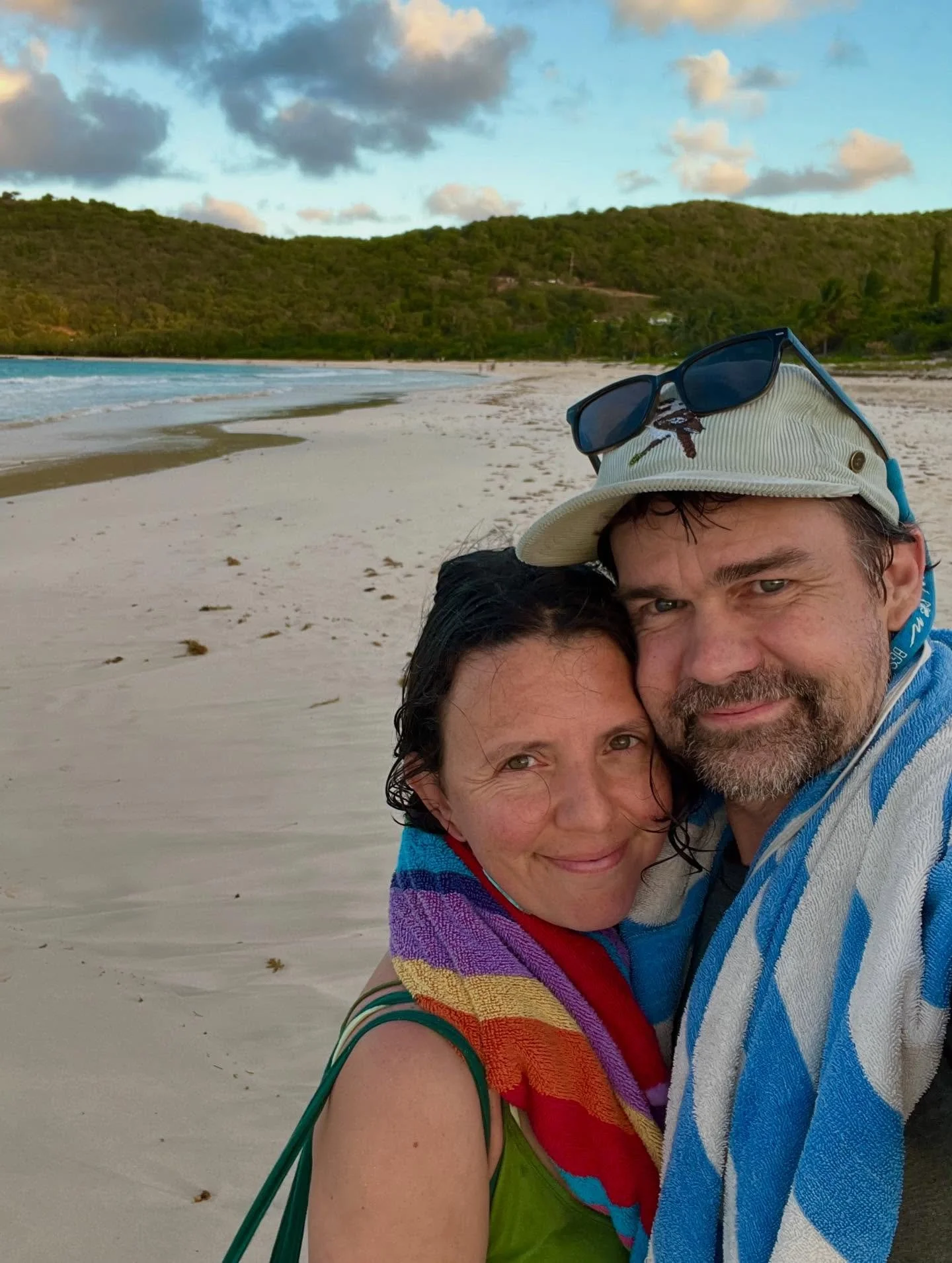 Puerto Rico 💛 + New shows just announced ⬇️ Just went south to unplug/reboot; being life partners AND work partners, taking a step away from the biz together has been a new &ldquo;AHA! good idea&rdquo; and we&rsquo;re immensely privileged to be able