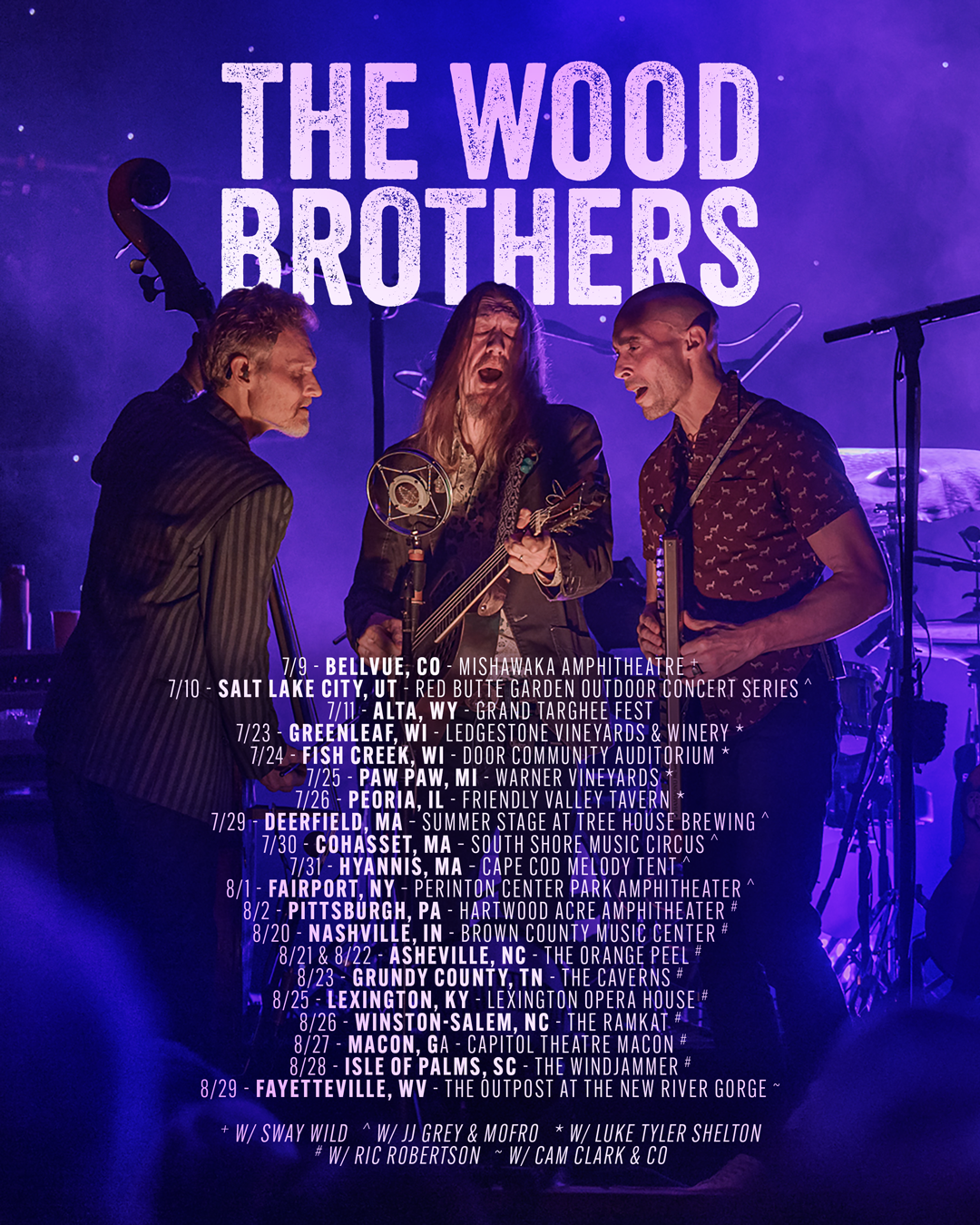 Opening for The Wood Brothers