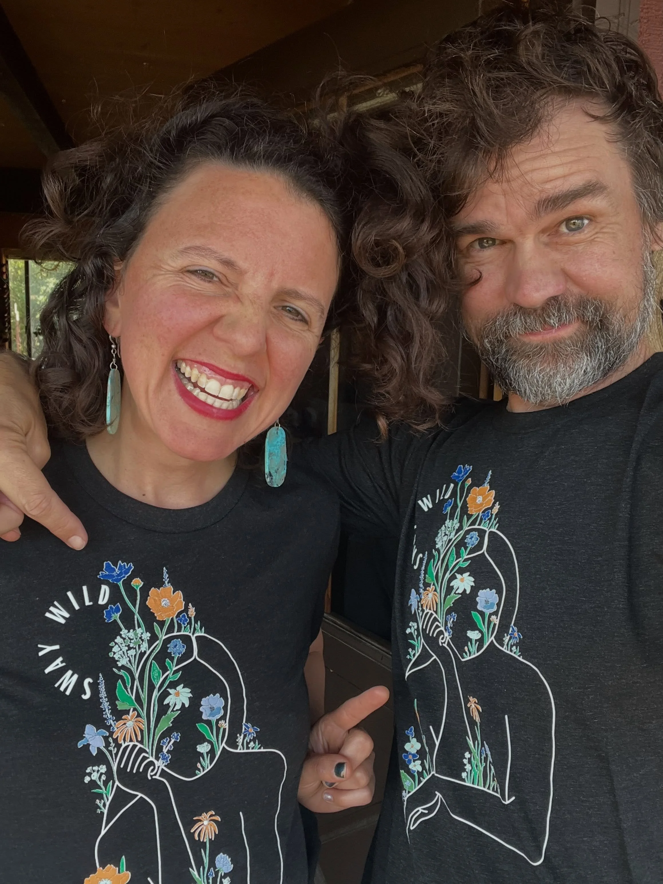 Sweet NEW SHIRTS, same funny hair! These beauts just arrived and are ready for you at our web store and at shows! They&rsquo;re riding ferries with us to GUEMES ISLAND, WA tmrw Sat, Aug 15th! Easy walk on ferry from ANACORTES to the best waterfront v