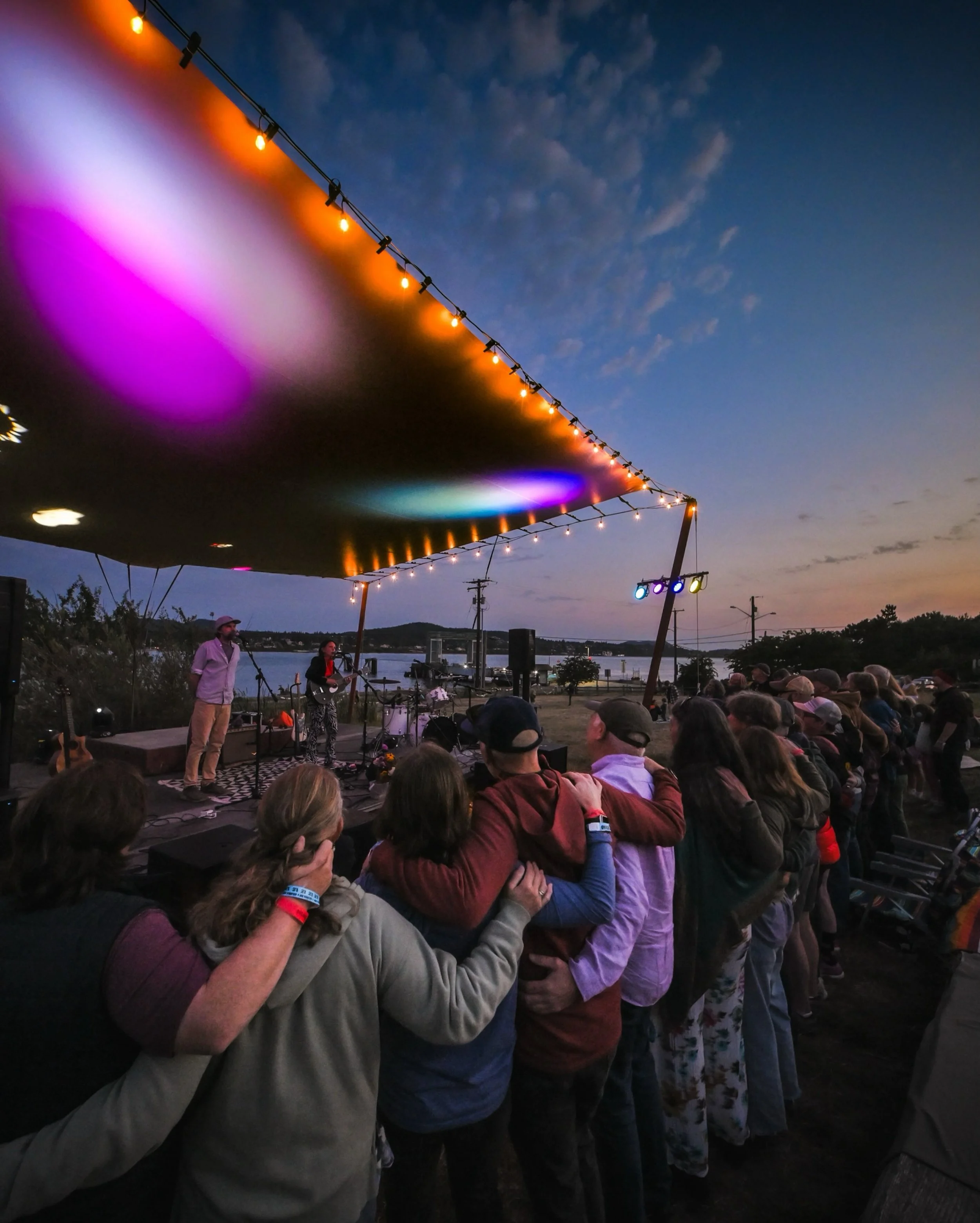 deeply heartwarming stuff, folks. thank you, NW WA for all the love on Guemes Island. you both ground us AND lift us up so beautifully and... you...keep...showing... up... year after year! the community we&rsquo;ve all grown together is so dear to us
