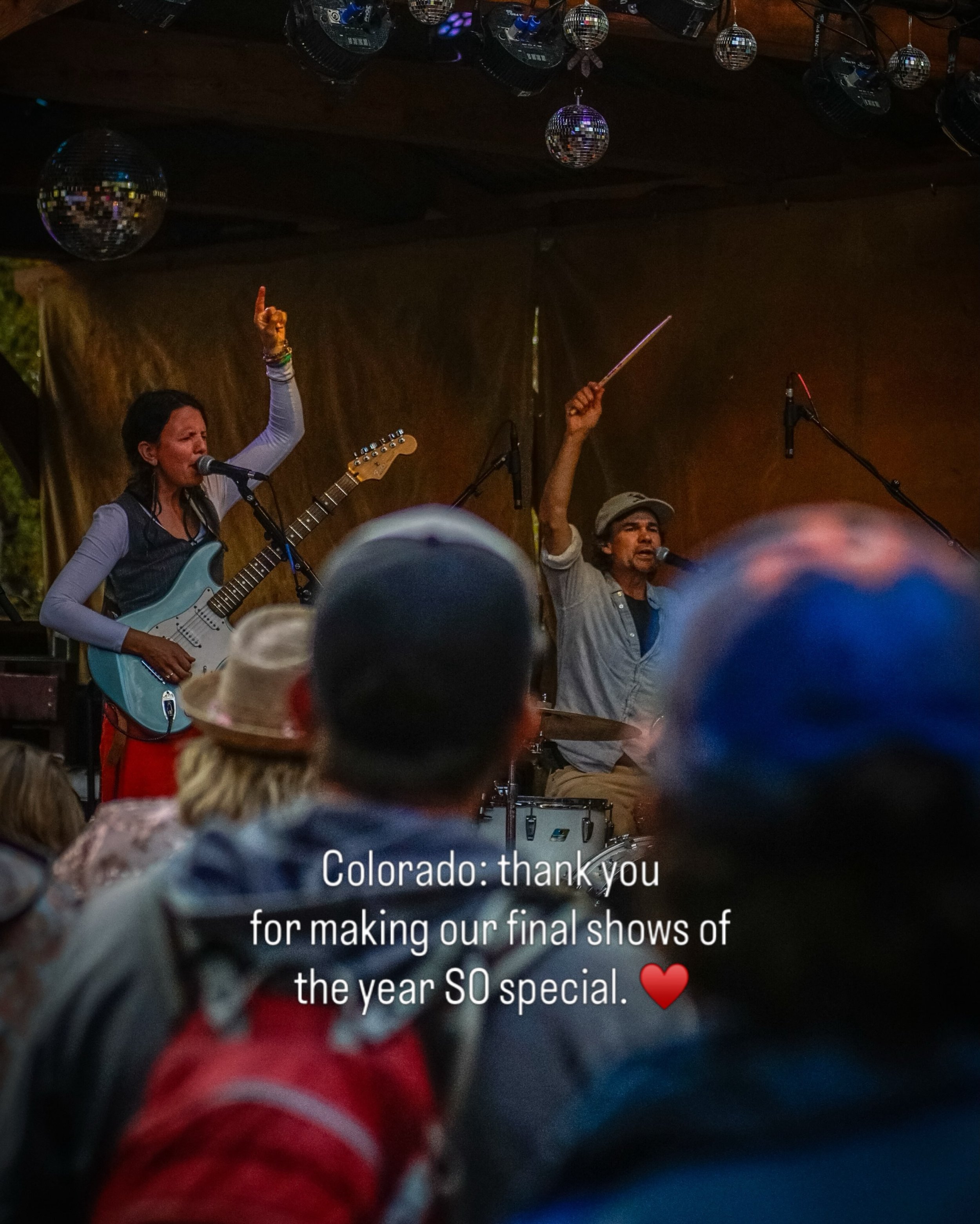 A Colorado love letter ❤️🏔️That&rsquo;s a WRAP on @swaywild shows for &lsquo;26! Had a ball in Paonia w/ @hot.buttered.rum.band and sharing the bill in Lyons w/ @lvdy.music! Big gratitude to @planet.bluegrass and @pickinprodictions for having us 🙏❤