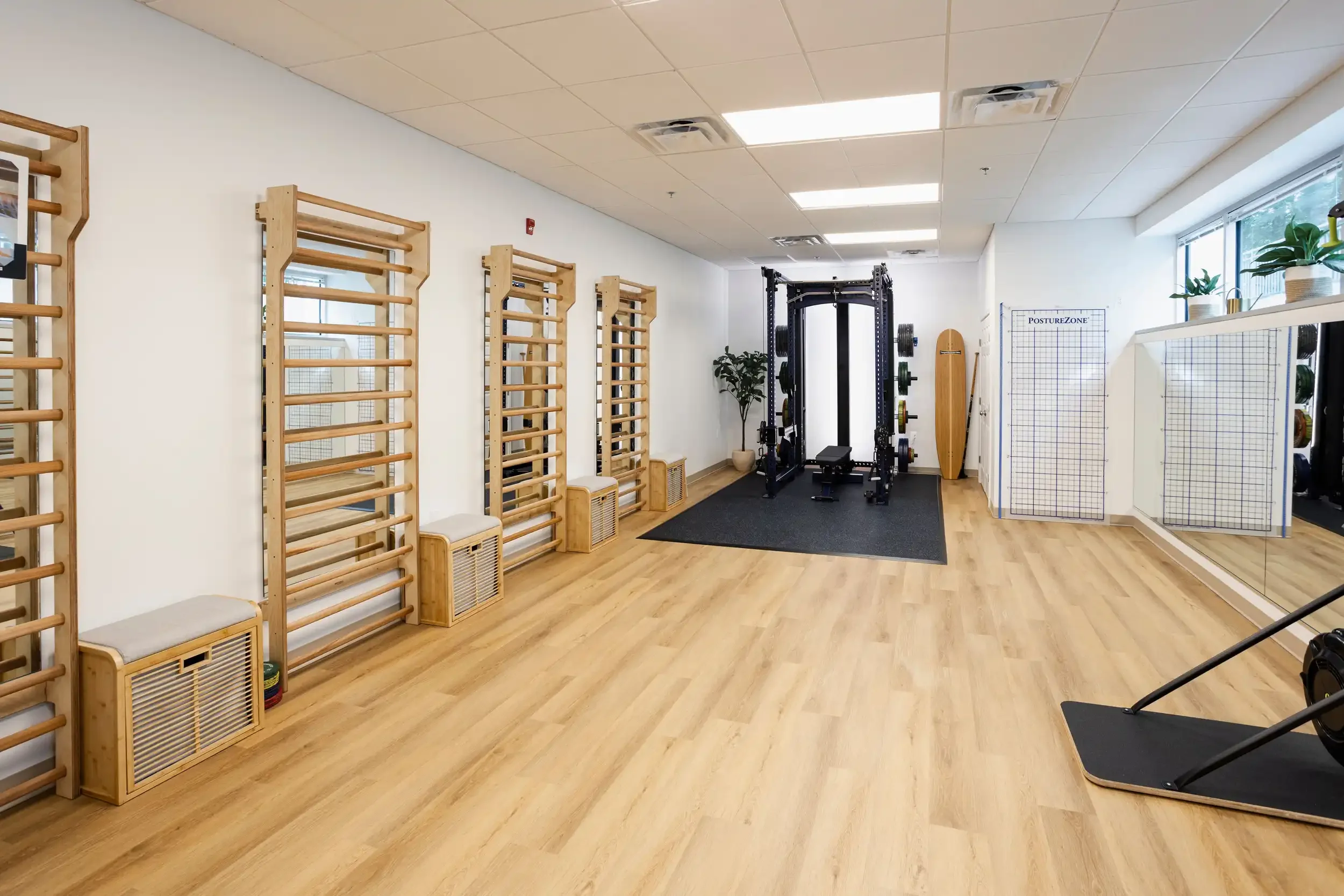 Schroth DC studio space of the Fairfax, VA clinic