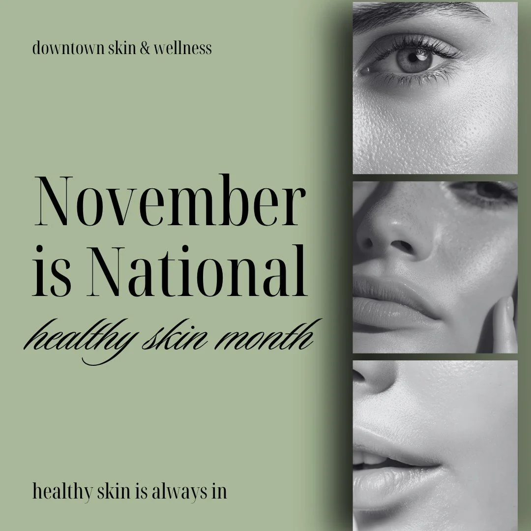 It&rsquo;s National Healthy Skin Month and we&rsquo;re here for it! 🙌
Whether your skin needs hydration, exfoliation, or rejuvenation, our team has you covered. Let&rsquo;s keep your glow strong through every season. ✨

💆&zwj;♀️ Facials | 💉 Inject