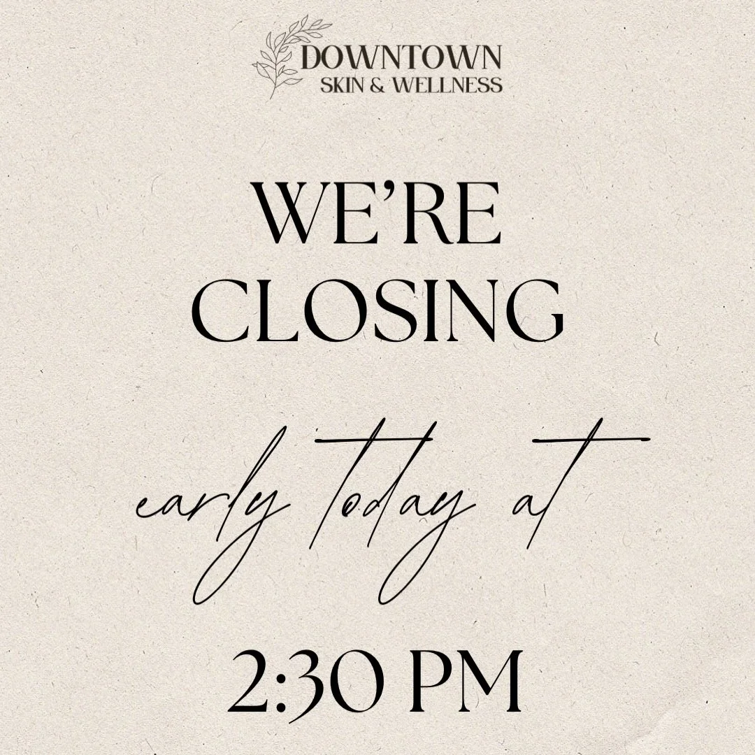 A little schedule update ✨ We&rsquo;re closing early today at 2:30 PM and will be also be closed tomorrow.

We&rsquo;ll see you next year! 😉🤍