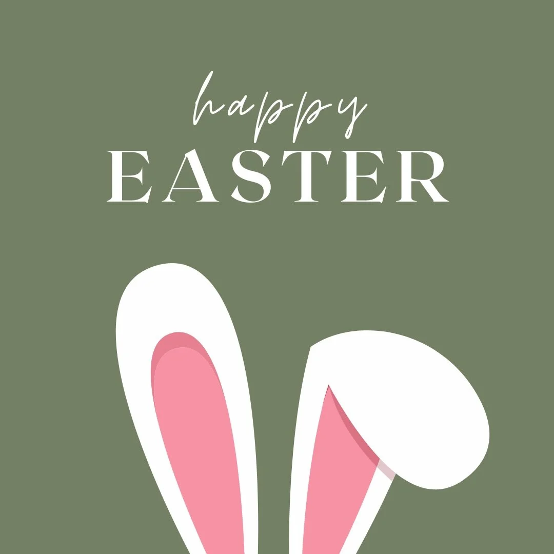 Wishing you and your family a Happy Easter! 🐰🐇✨