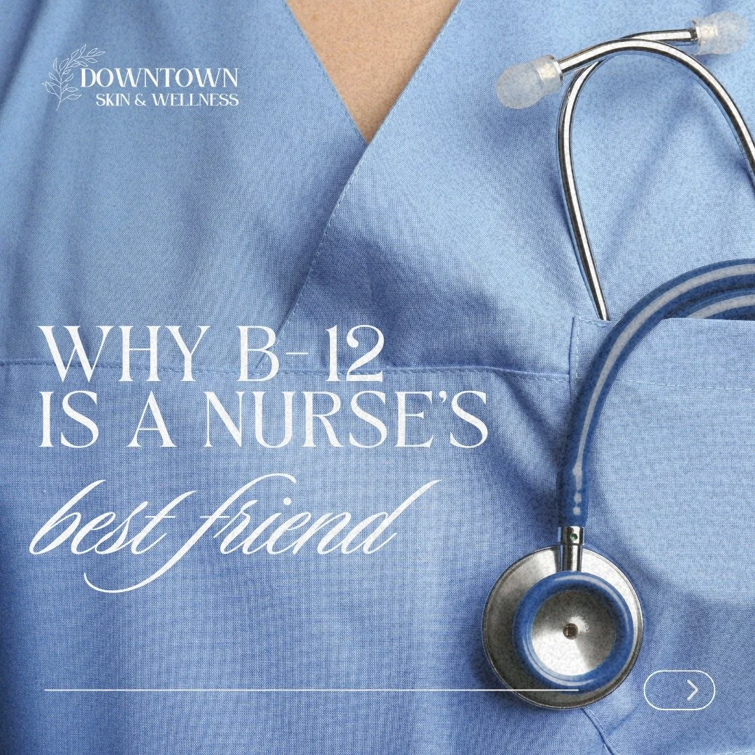 The science of the shift. 🧪✨

While we love a good caffeine fix, nothing beats the cellular support of B12. We&rsquo;re offering a free B12 shot with any service booked for all healthcare professionals during Nurses Week to help you feel as good as 
