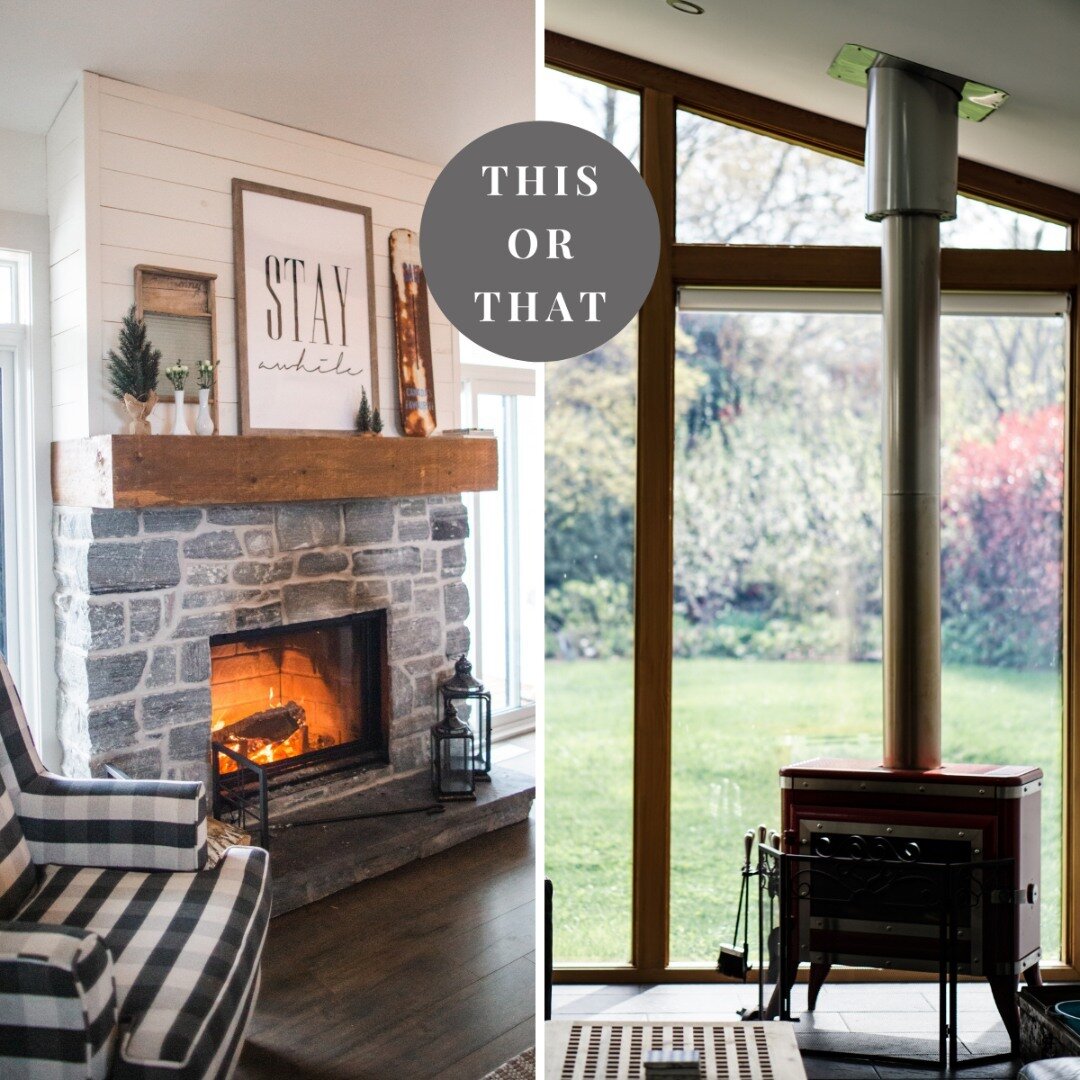 Do you prefer a classic and cozy fireplace or a warming and rustic wood-burning stove?
.
.
.
.
#fireplace #cozy #cabin #CozyVibes #WoodBurningStove #LetsGetCozy #InFrontOfTheFire