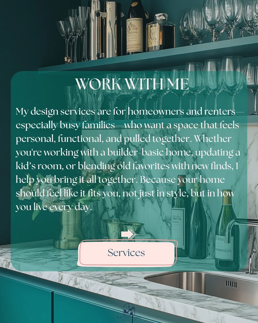 Work with me if you want a home that feels like you&mdash;comfortable, practical, and full of personality. If you&rsquo;re ready to stop stressing over design choices and start enjoying a space that truly fits your life.