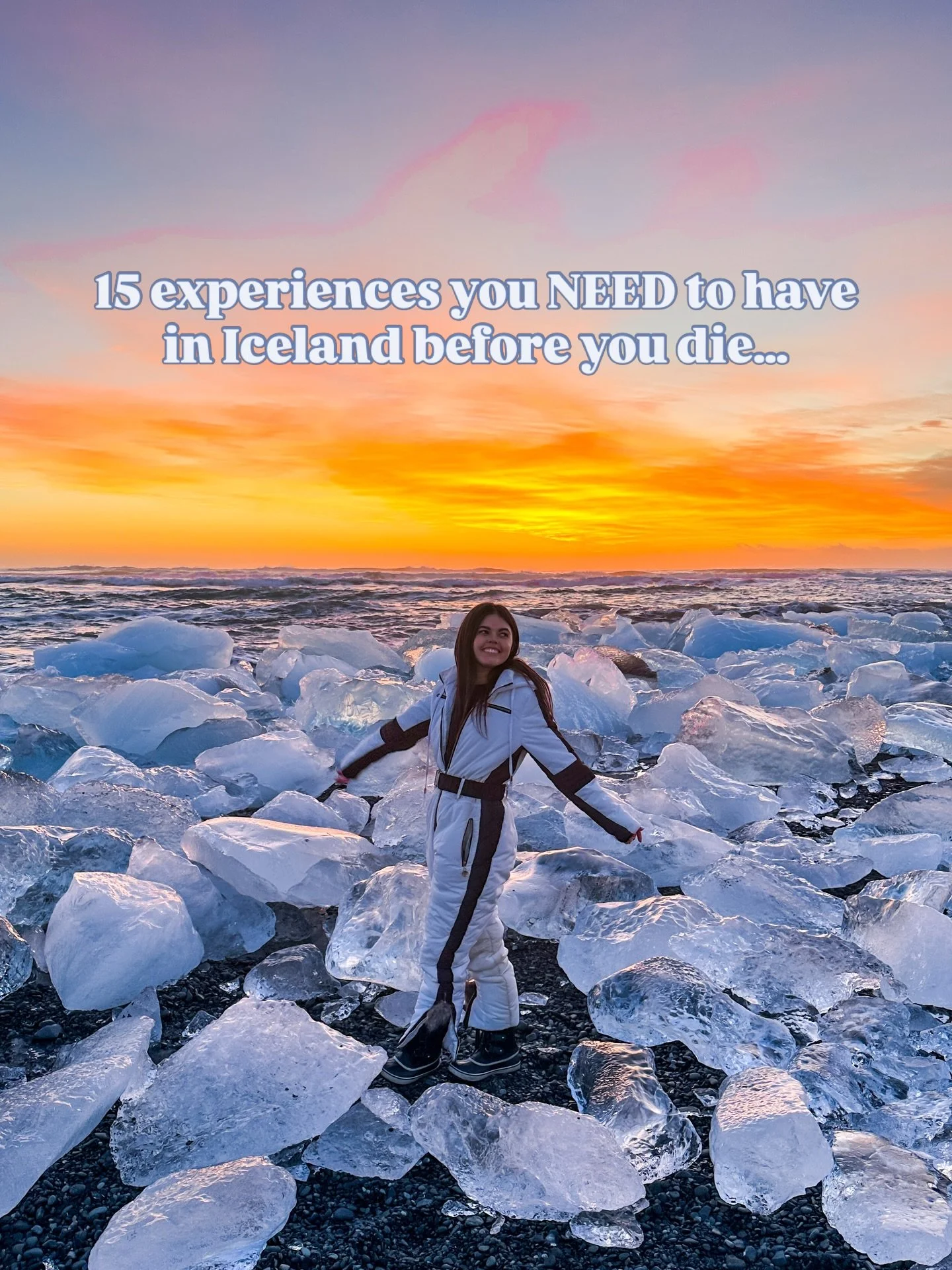SAVE THIS ICELAND ITINERARY⬇️🇮🇸

STAY IN REYKJAV&Iacute;K, BUT DON&rsquo;T MISS: 
❄️Snowmobiling on a glacier with @adventurescom
🧖&zwj;♀️ Relaxing at the Sky Lagoon or Blue Lagoon
✨Chasing the Northern Lights with @adventurescom
🌋Getting tickets