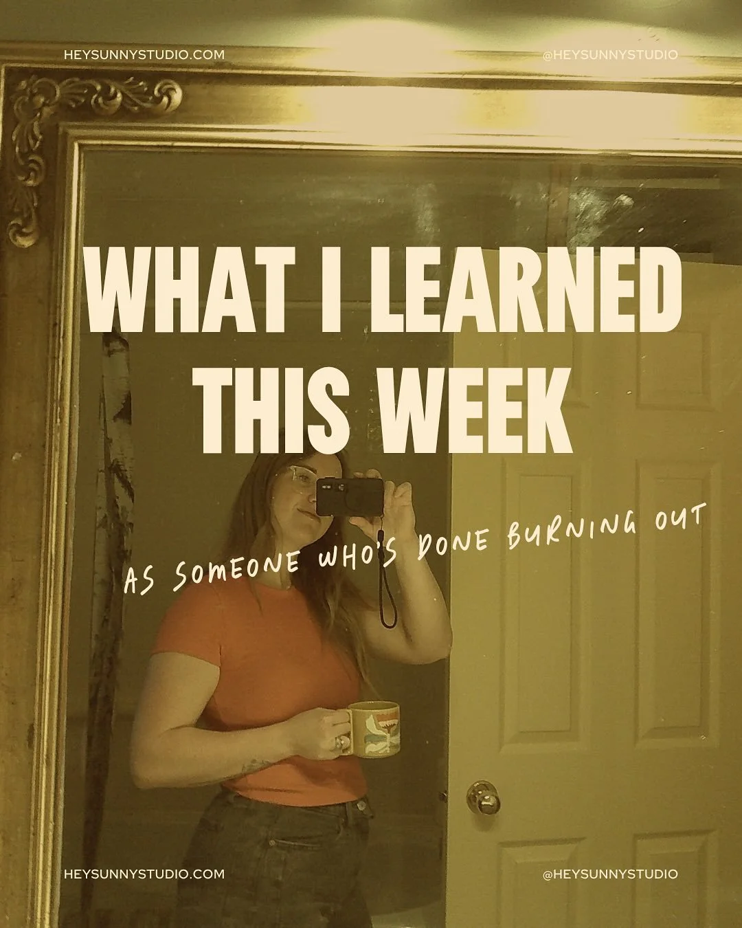 The throughline here? 

You hold the power in all of it &mdash; business, brand, personal, hobbies, relationships, self belief. But we were never taught HOW to hold it all. 

All that power. 
All those decisions!! 

How do you know if you&rsquo;re ma