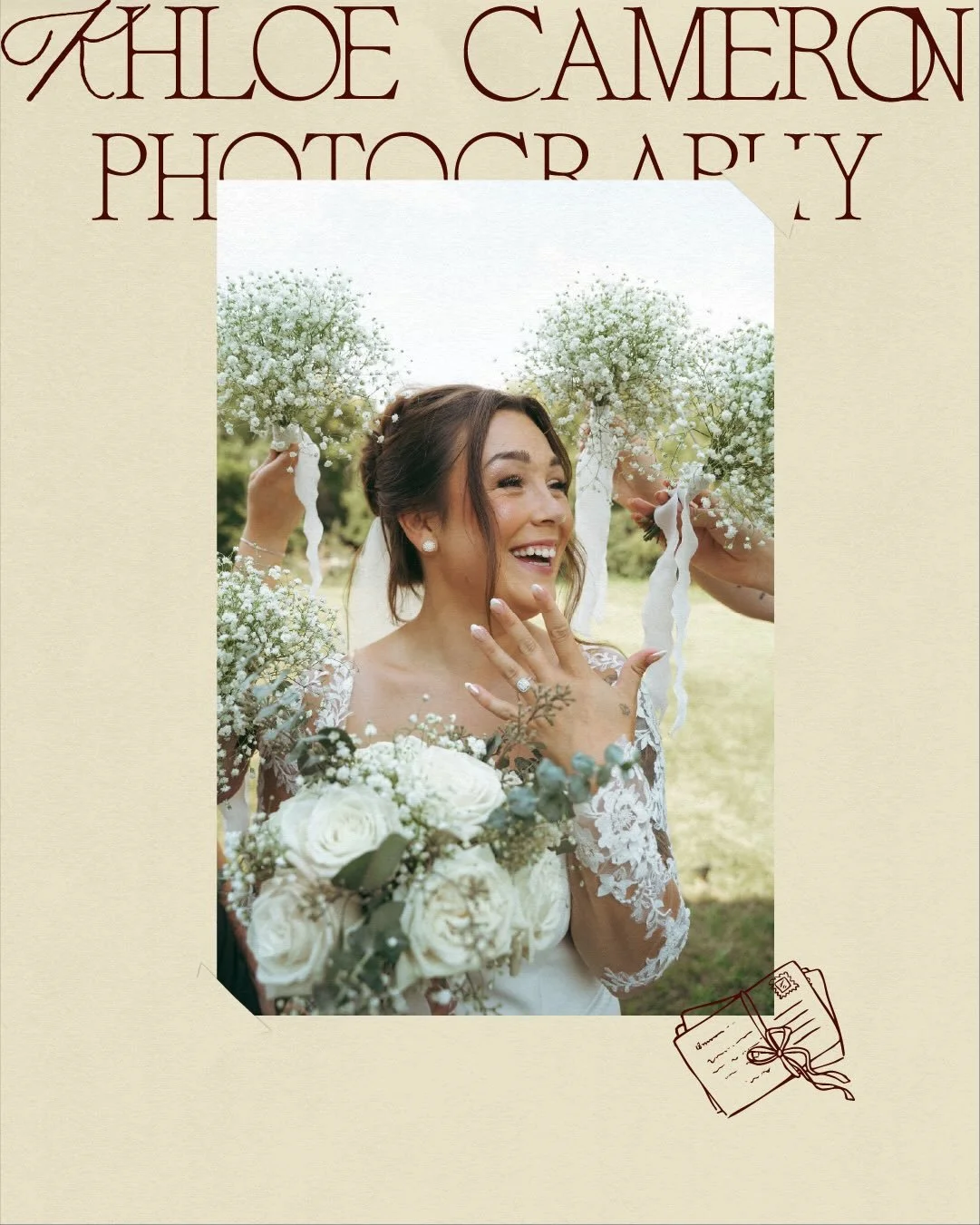 Photography is the perfect example of how a brand identity can bring out your personality &amp; energy as a business owner. 

Khloe reached out to us for a few reasons:

1. She was spending a lot of time in the DMs, answering the same questions that 