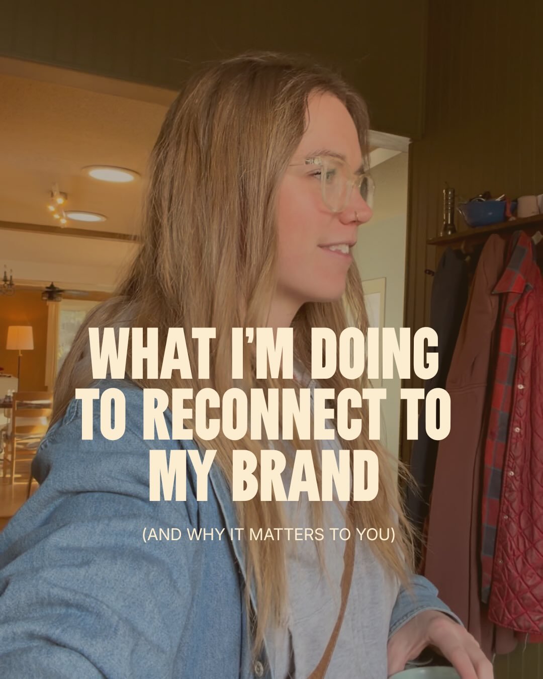 Outgrowing your brand is a good thing, and so is feeling disconnected from it (every now and again). 

(Btw have you saved this post yet??) 

That disconnect is an opportunity to get curious about what&rsquo;s next, and take note of what&rsquo;s chan