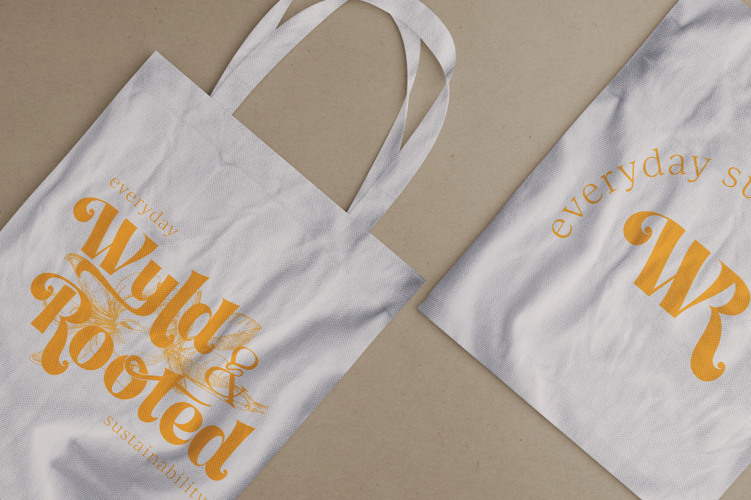 Retro Vintage Logo Design for Eco Friendly Brand in Calgary Alberta