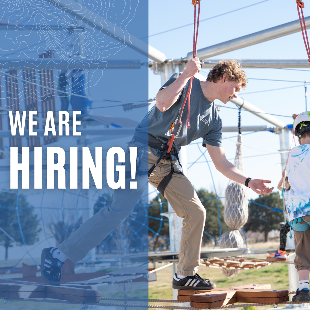 We are hiring ropes course guide