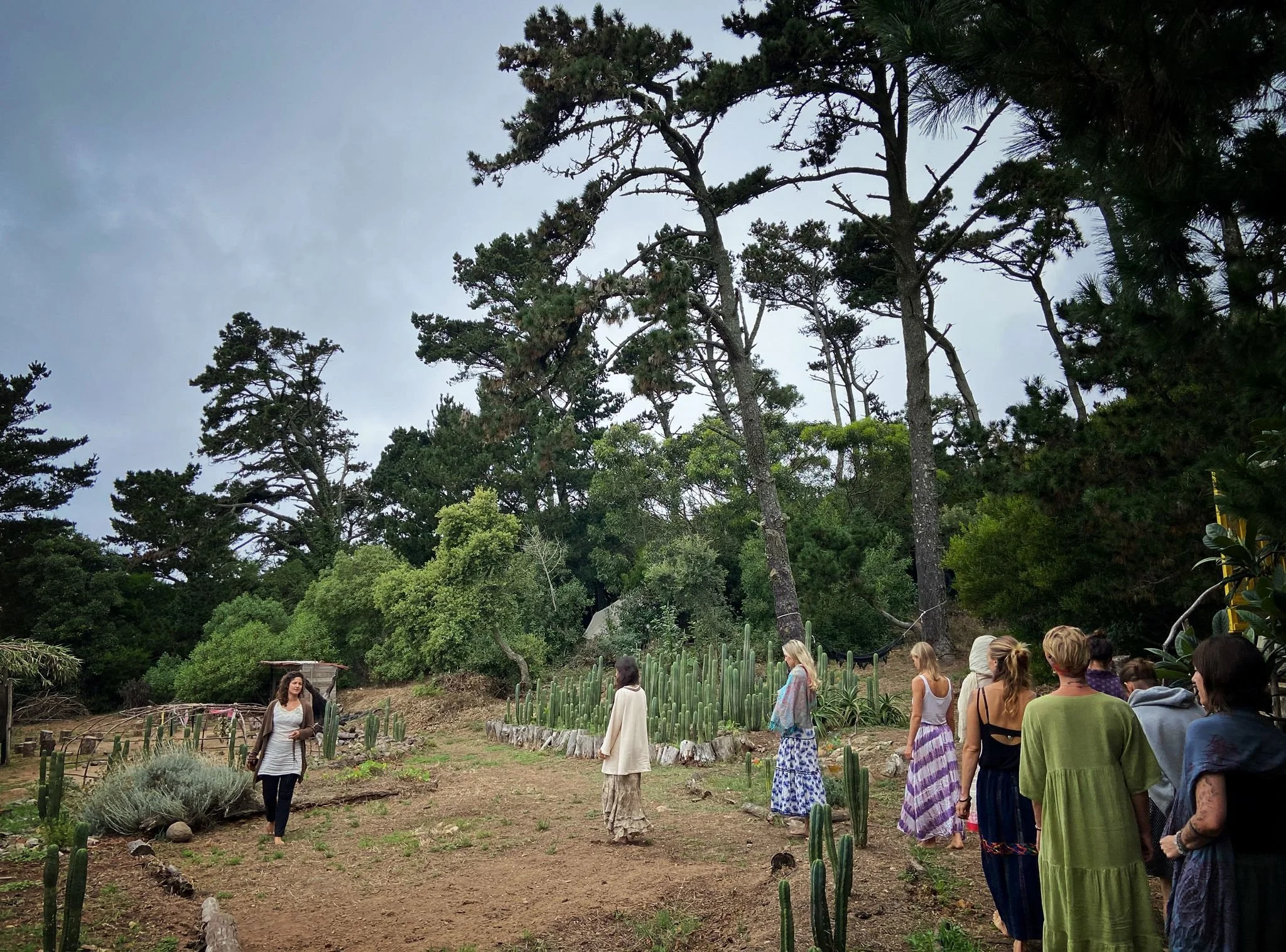 ritual for group outdoors in nature