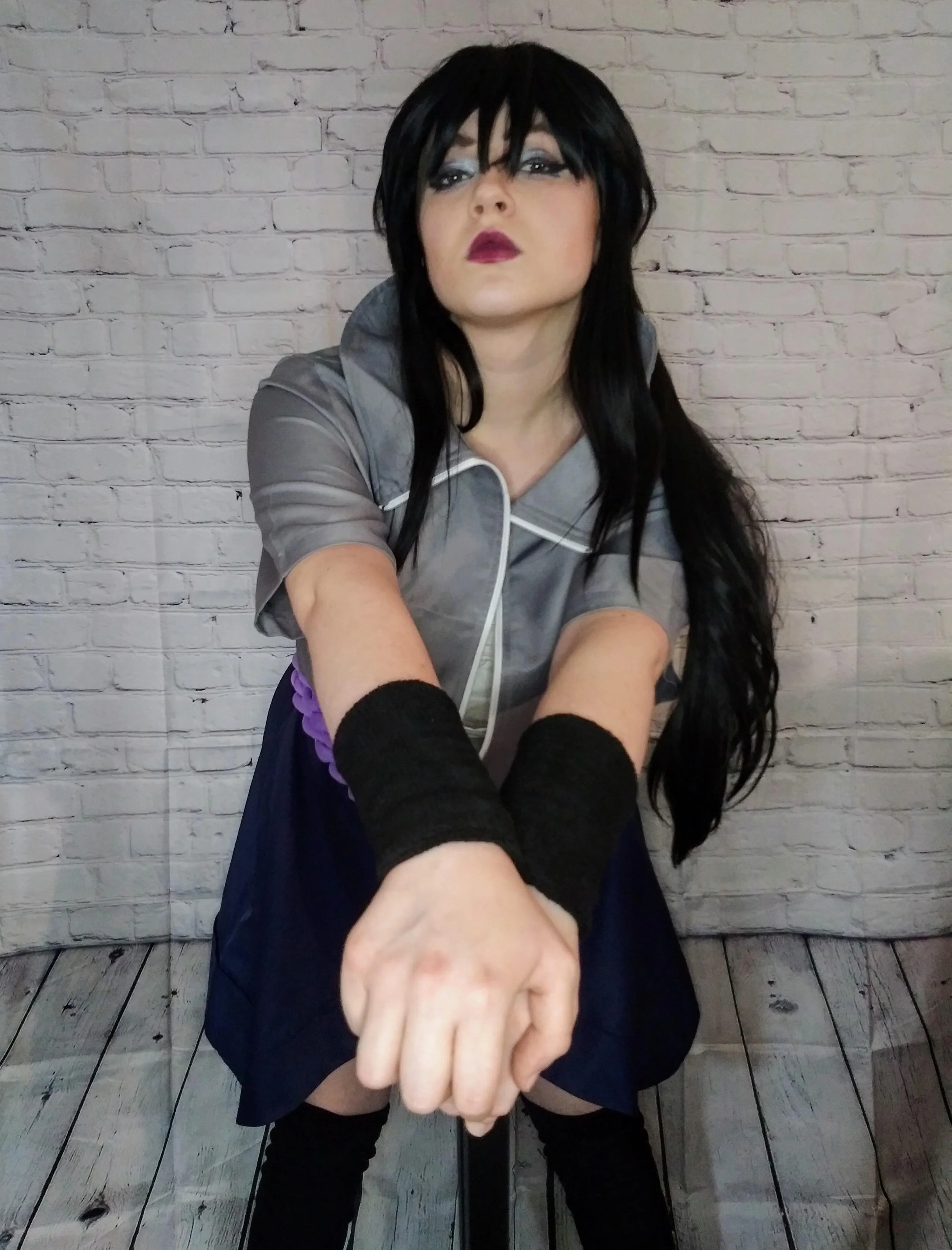 Sasuke Uchiha, photos were taken by me in front of a background holder with a Bluetooth camera clicker.