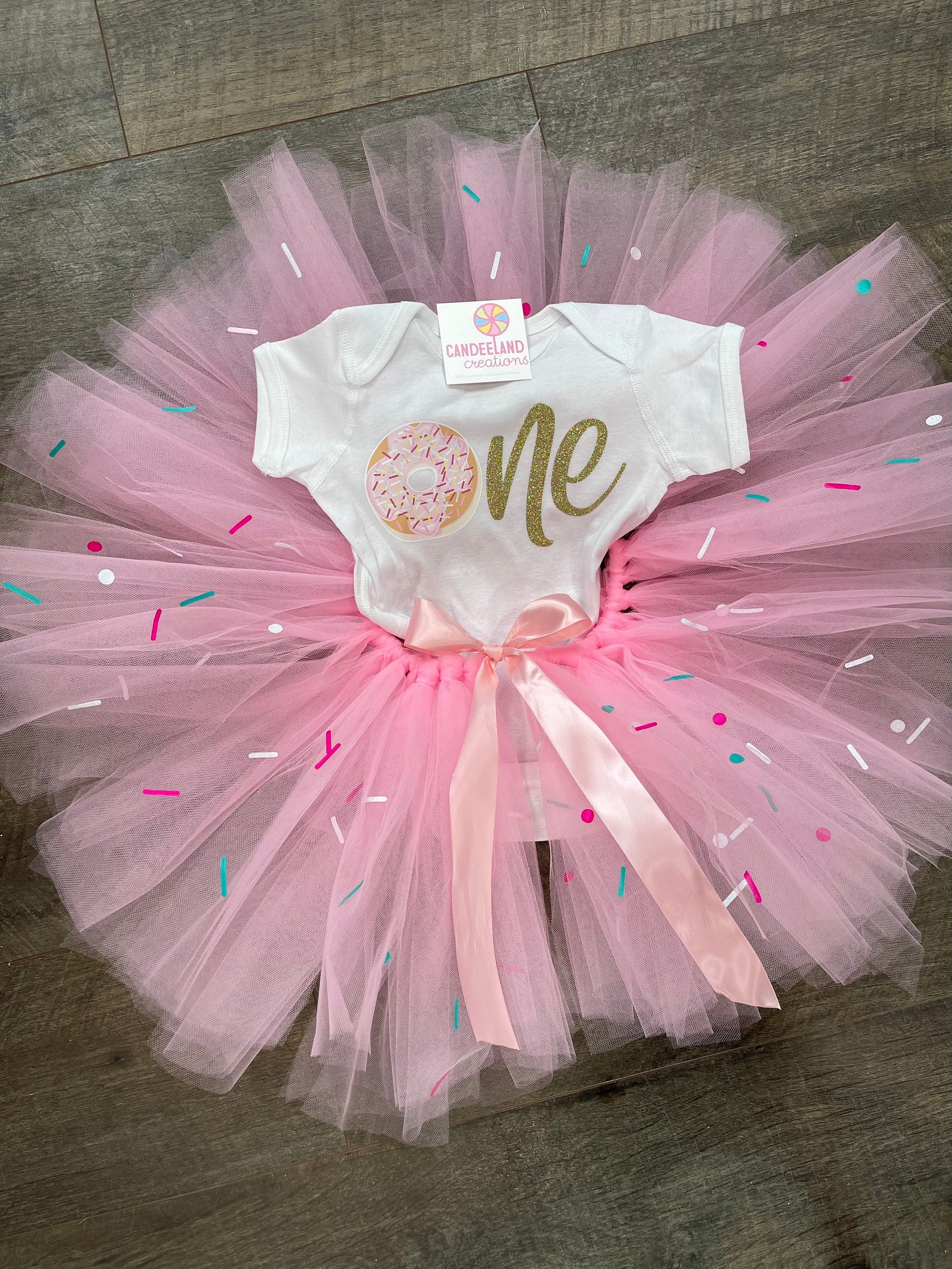 Custom Donut grow up skirt and shirt