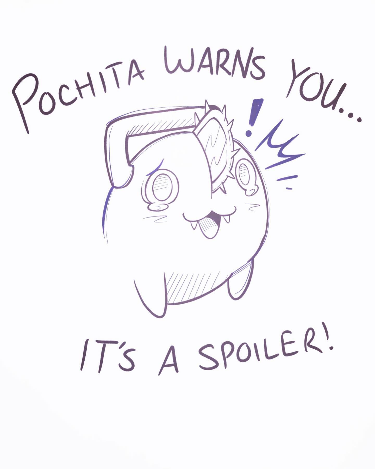 Don&rsquo;t say pochita didn&rsquo;t warn you!
.
.
.
.
*SPOILER*
It&rsquo;s Pochita, from the end of the first part of the chainsaw man Manga! Honestly, I really really had fun doing this, and it&rsquo;s a panel I&rsquo;ve wanted to reference for a p