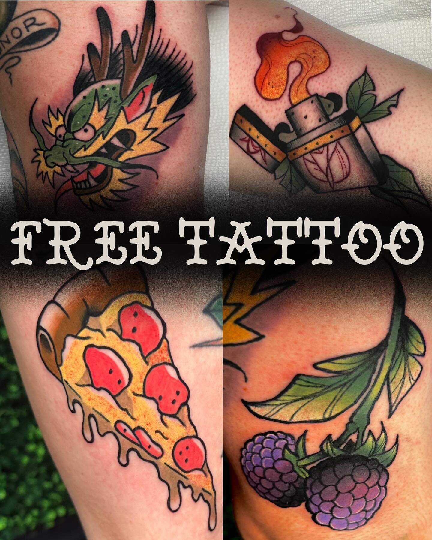 In celebration of hitting 1k we are gonna do a little free tattoo giveaway! I thank you all for the support, the memes and the rizz. 

I&rsquo;m gonna pick a first place winner who will win a large ( hand size ) tattoo of and a second place win a sma