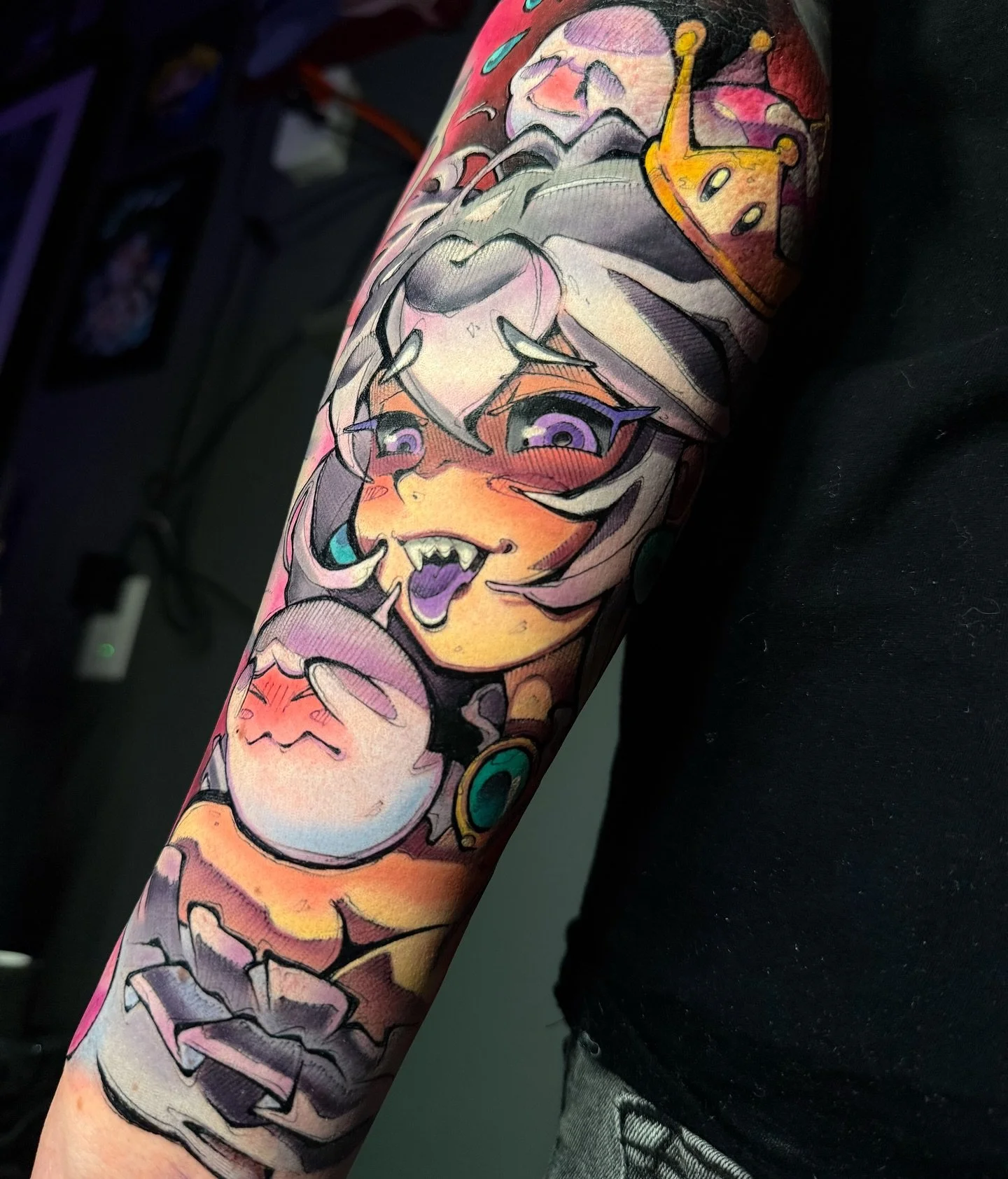 Boosette 

#boosette #princess #peach #allegoryink #blaklist #allegoryblak #nimbustattoo #animetattoo #anime #tattoo